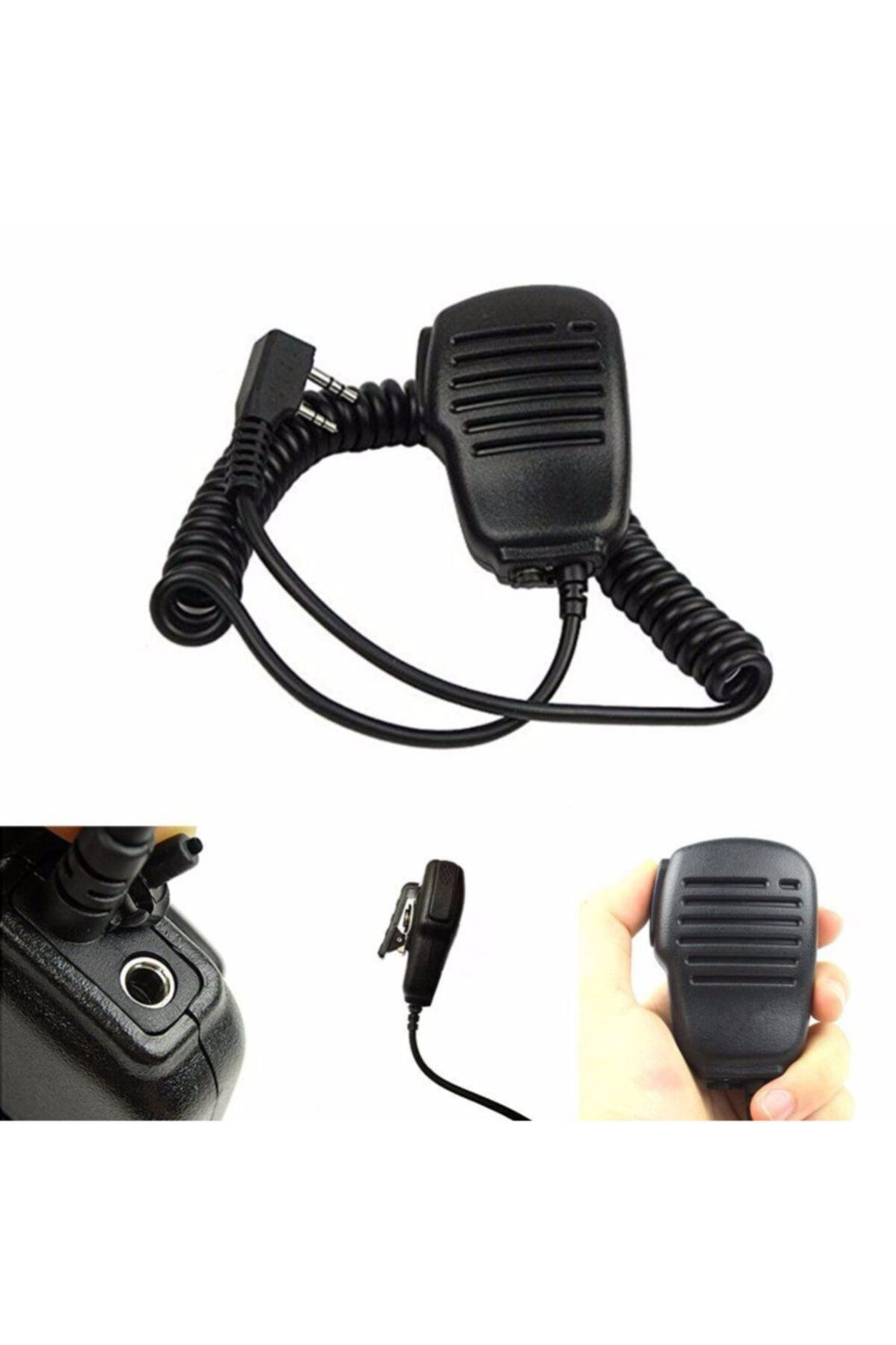 Su Geçirmez Telsiz Mikrofon Uv-b5 El Telsizi Için Waterproof Yaka