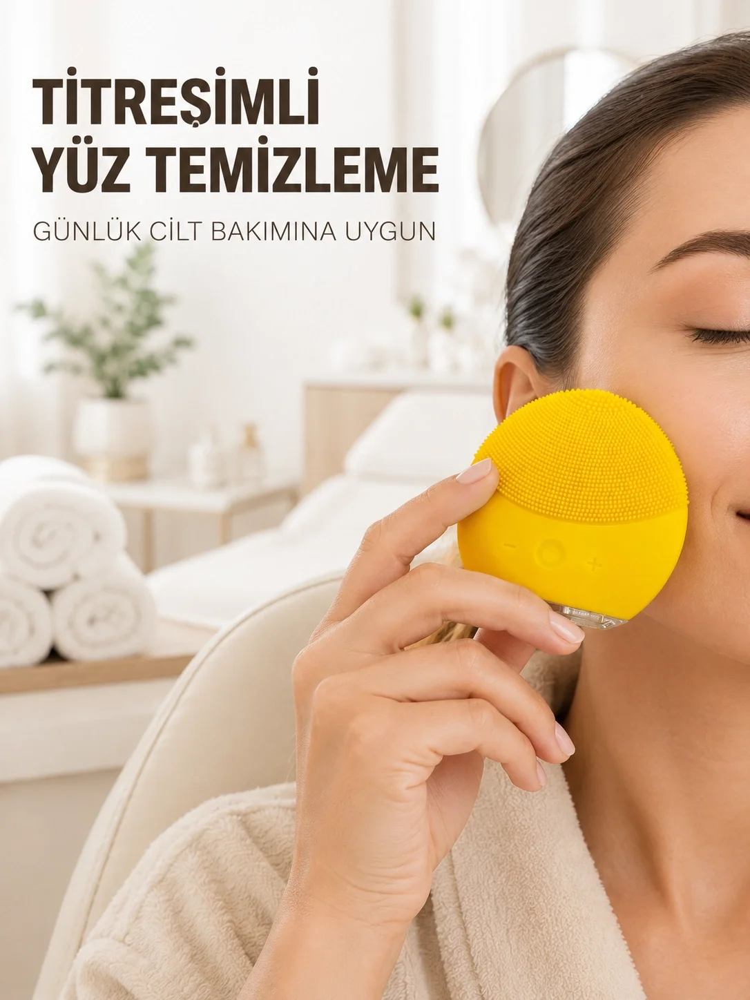 Su Geçirmez Titreşimli Yüz Temizleme Cihazı Yumuşak Silikon Cilt Bakım Fırçası Fiyatı, Yorumları ve Özellikleri
