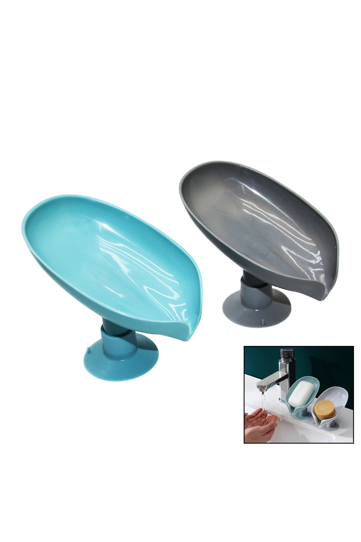 Ok Aksesuar Su Giderli Kati Sabunluk Vantuzlu Go5060gok210600