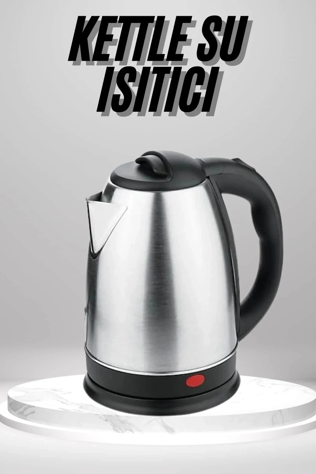 Su Isıtıcı 220 - 240 V Paslanmaz Çelik Kettle Uzun Ömürlü 2000 Wa