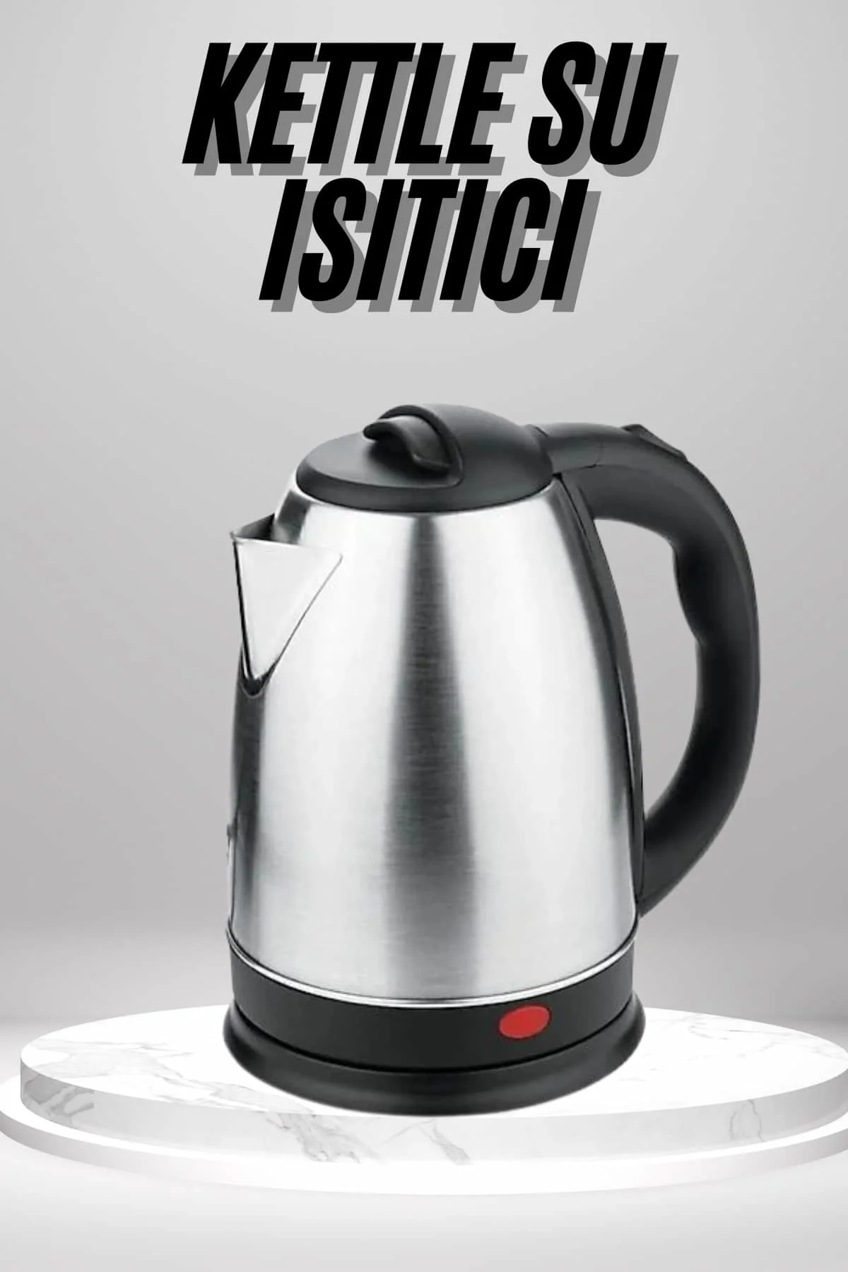 Su Isıtıcı 220 - 240 V Paslanmaz Çelik Kettle Uzun Ömürlü 2000 Wa