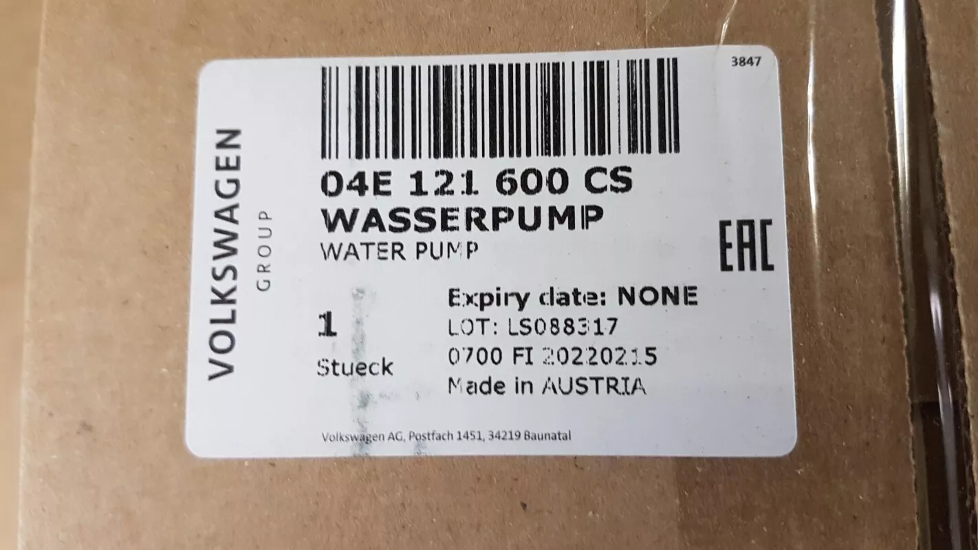 Su Pompası (VW)(04E121600AD)