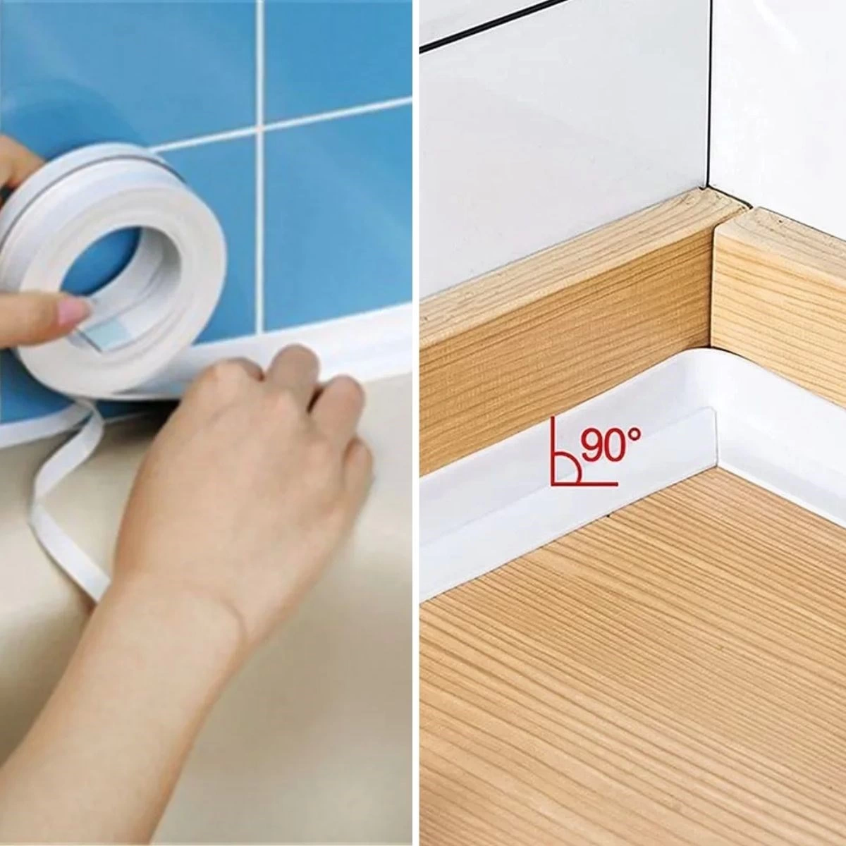 Su Sızdırmaz Banyo Mutfak Lavabo Küvet İzolasyon Şerit Bant,lavab