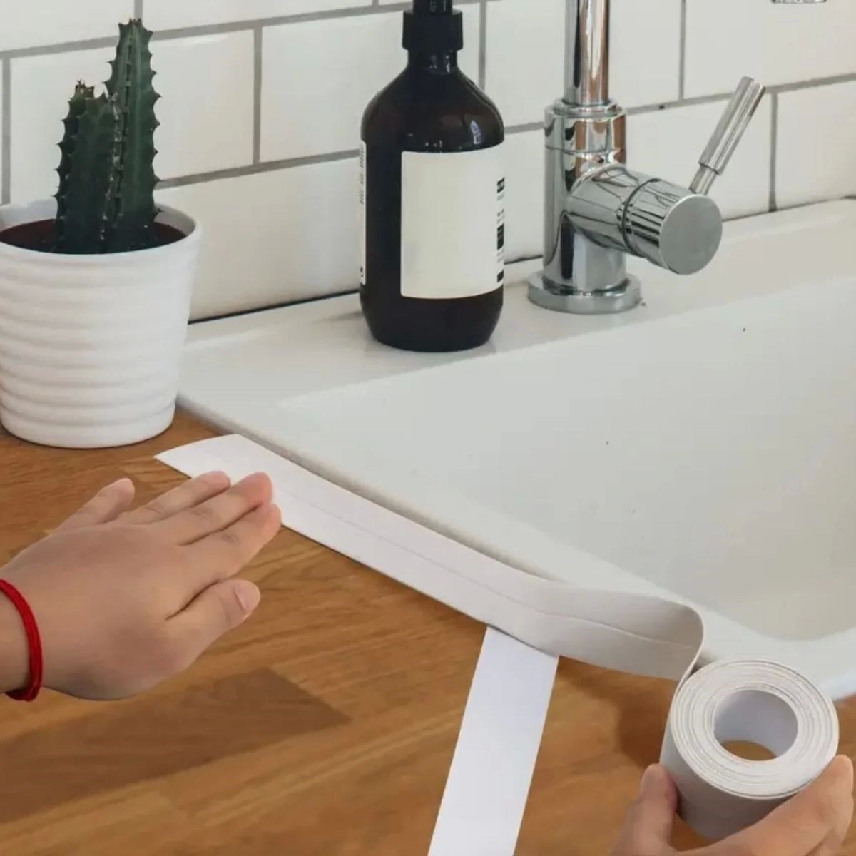 Su Sızdırmaz Banyo Mutfak Lavabo Küvet İzolasyon Şerit Bant,lavab