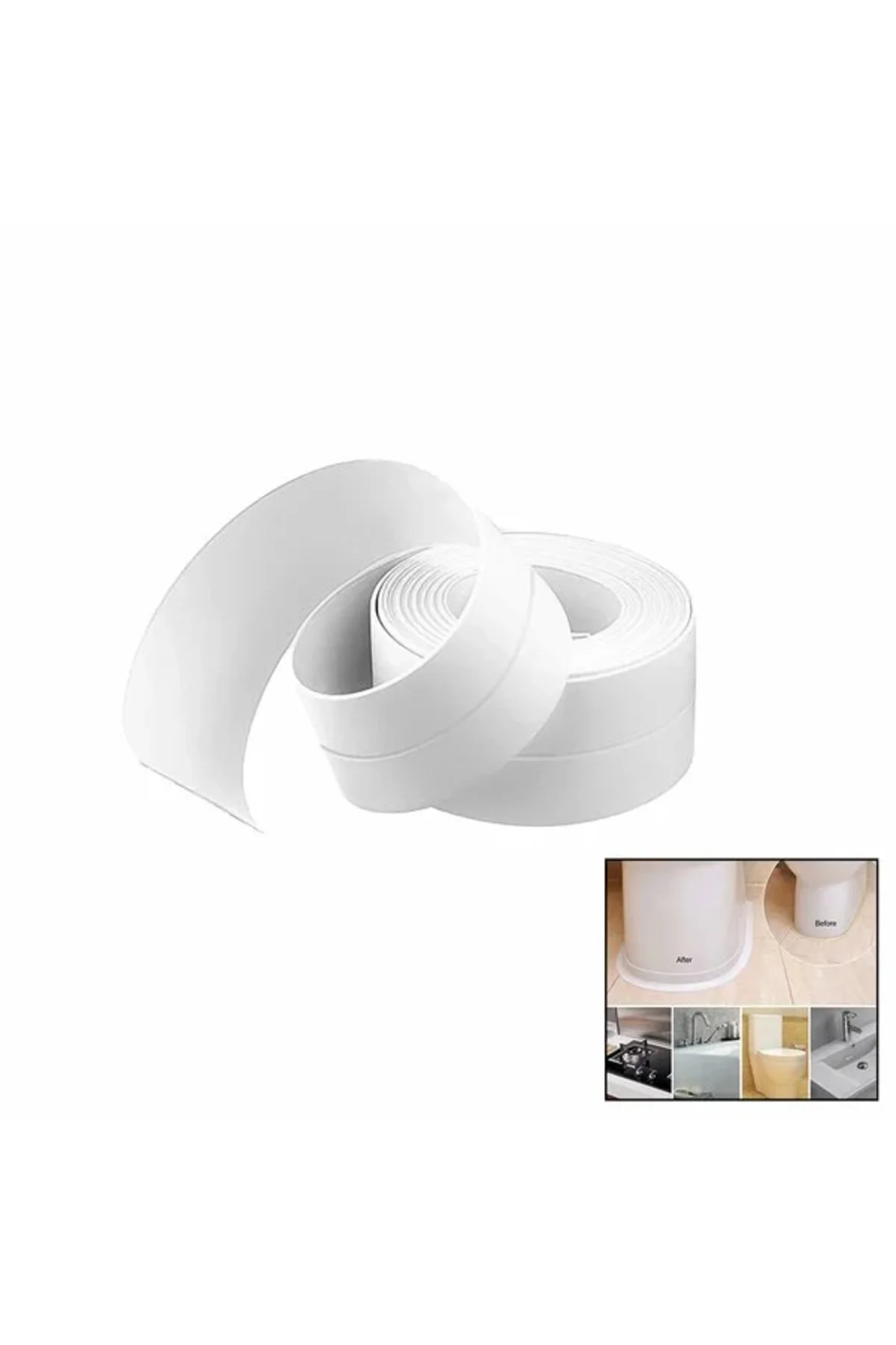 Su Sızdırmaz Bant Beyaz En: 2CM Uzunluk: 300CM ± 20CM Su Sızdırmaz Bant Beyaz En: 2CM Uzunluk: 300CM ± 20CM