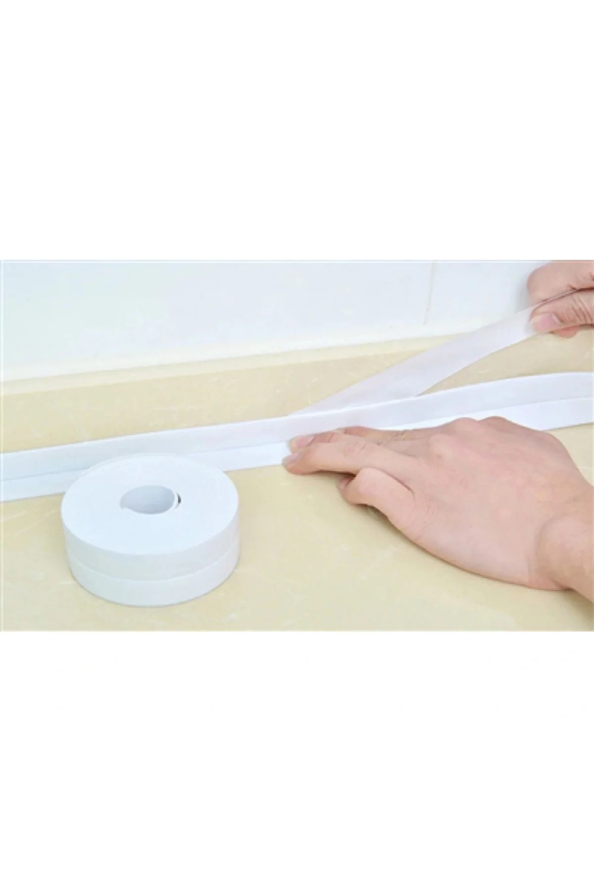 Su Sızdırmaz Bant Lavabo Küvet Kenar Bandı 4 Cm Su Sızdırmaz Bant Lavabo Küvet Kenar Bandı 4 Cm - Görsel 5