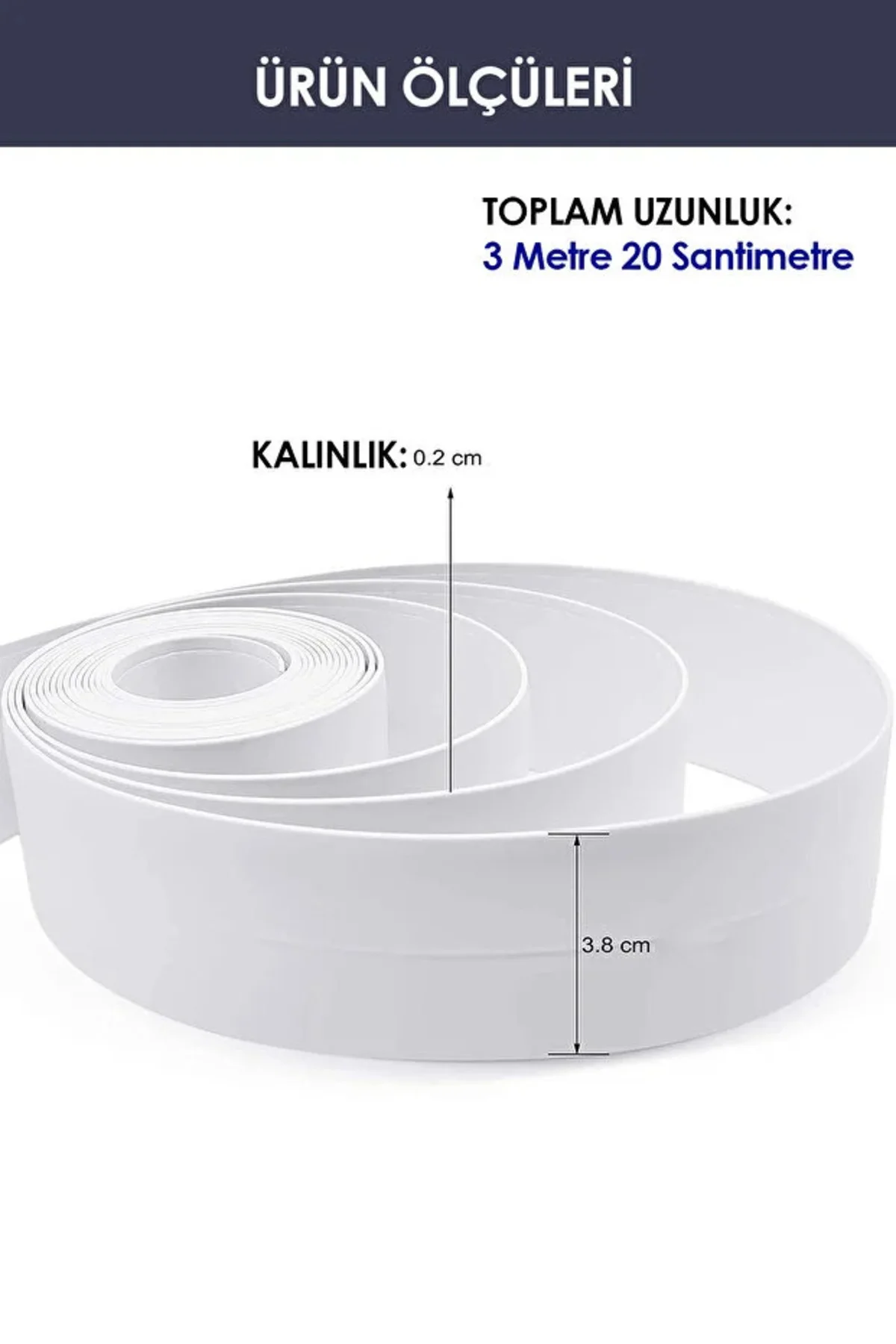 Su Sızdırmaz Bant Lavabo Küvet Kenar Bandı Küvet Duş.( A A Kalite