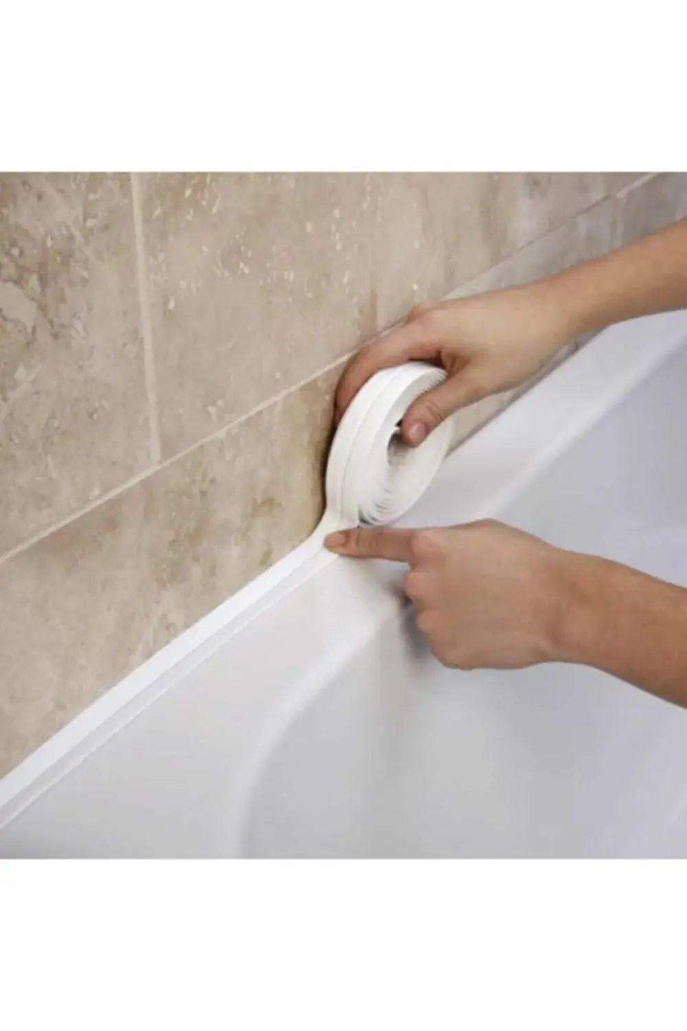 Su Sızdırmaz Bant Mutfak Banyo Lavabo Küvet Kenar Bandı Su Nem Ge