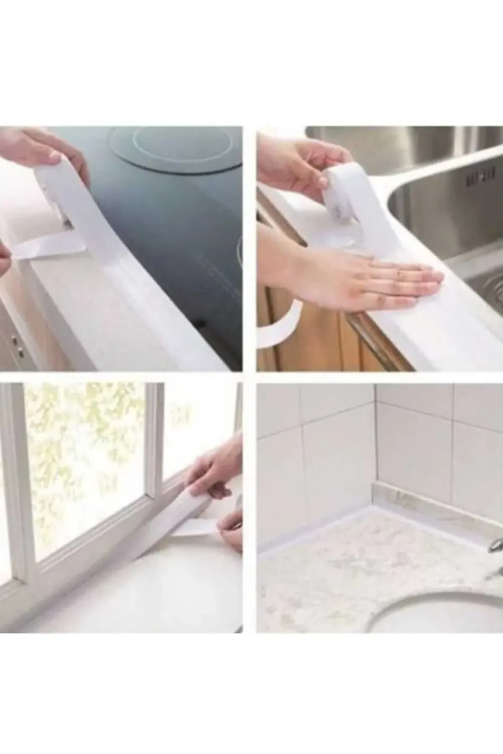 Su Sızdırmaz Bant Mutfak Lavabo Pencere Duvar Bandı 3.2 Mt.