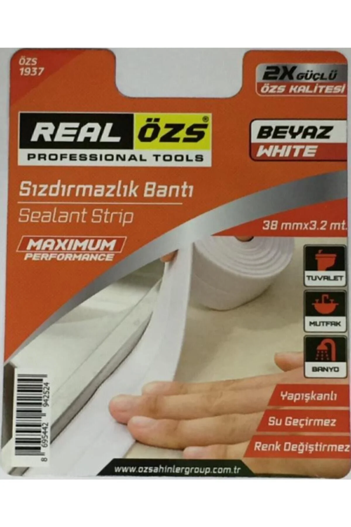 Su Sızdırmaz Geçirmez Bant Lavabo Küvet Kenar Bandı Küvet Duş 3.2