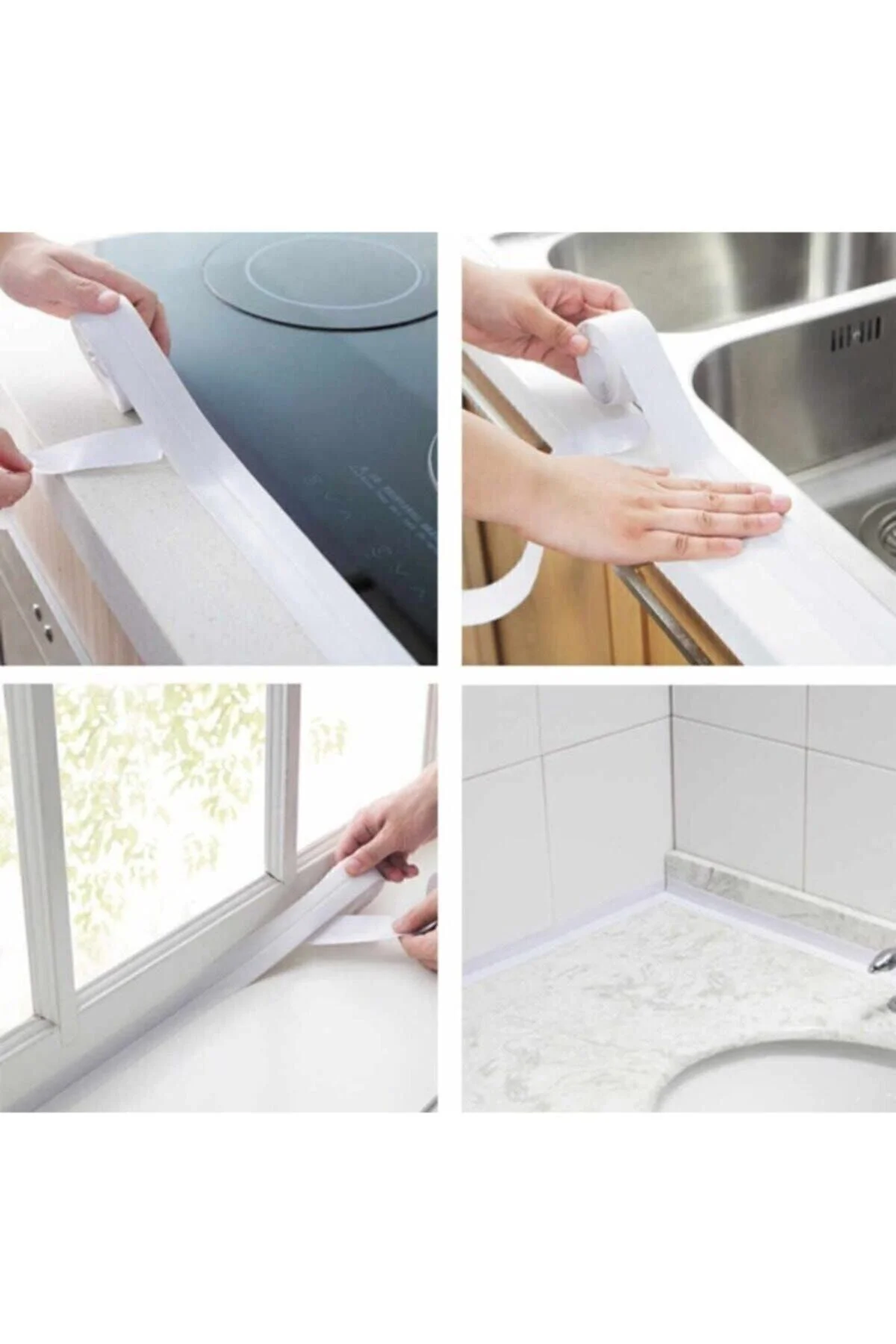 Su Sızdırmaz Geçirmez Bant Lavabo Küvet Kenar Bandı Küvet Duş 3.2