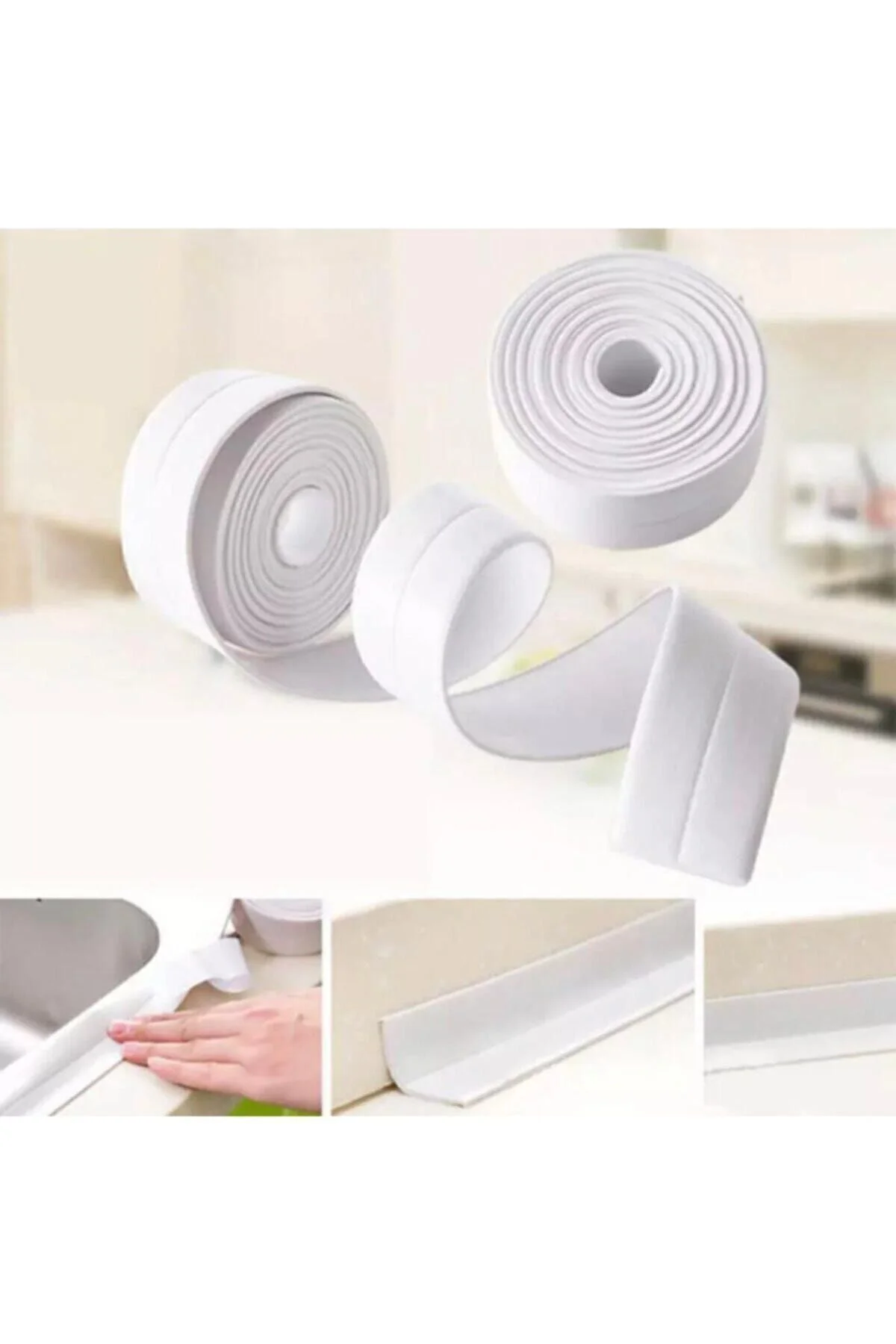 Su Sızdırmaz Geçirmez Bant Lavabo Küvet Kenar Bandı Küvet Duş 3.2