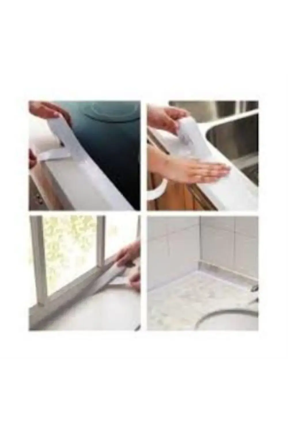 Su Sızdırmaz Geçirmez Bant Lavabo Küvet Kenar Bandı Küvet Duş