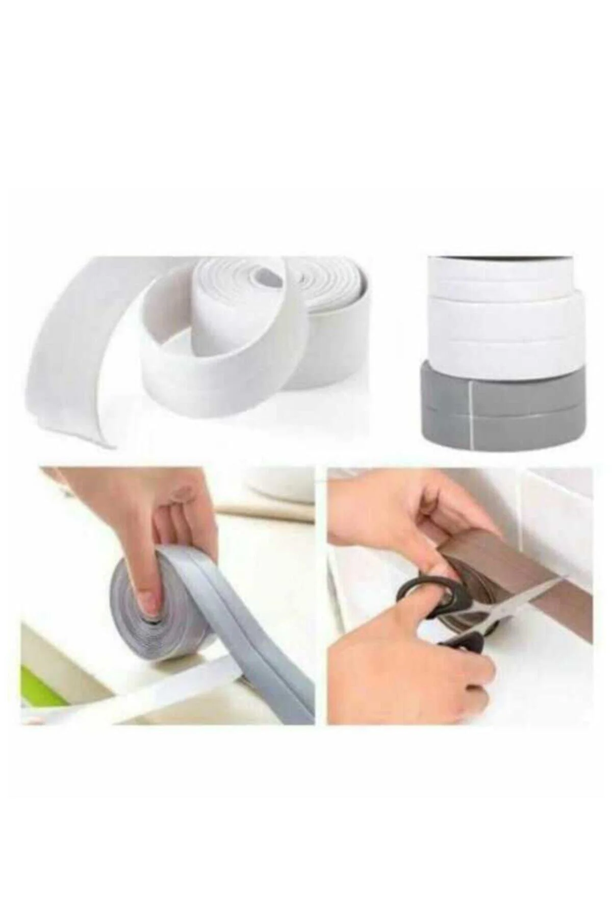 Su Sızdırmaz Lavabo Küvet Kenar Bandı Çok Amaçlı Nem Küf Bant