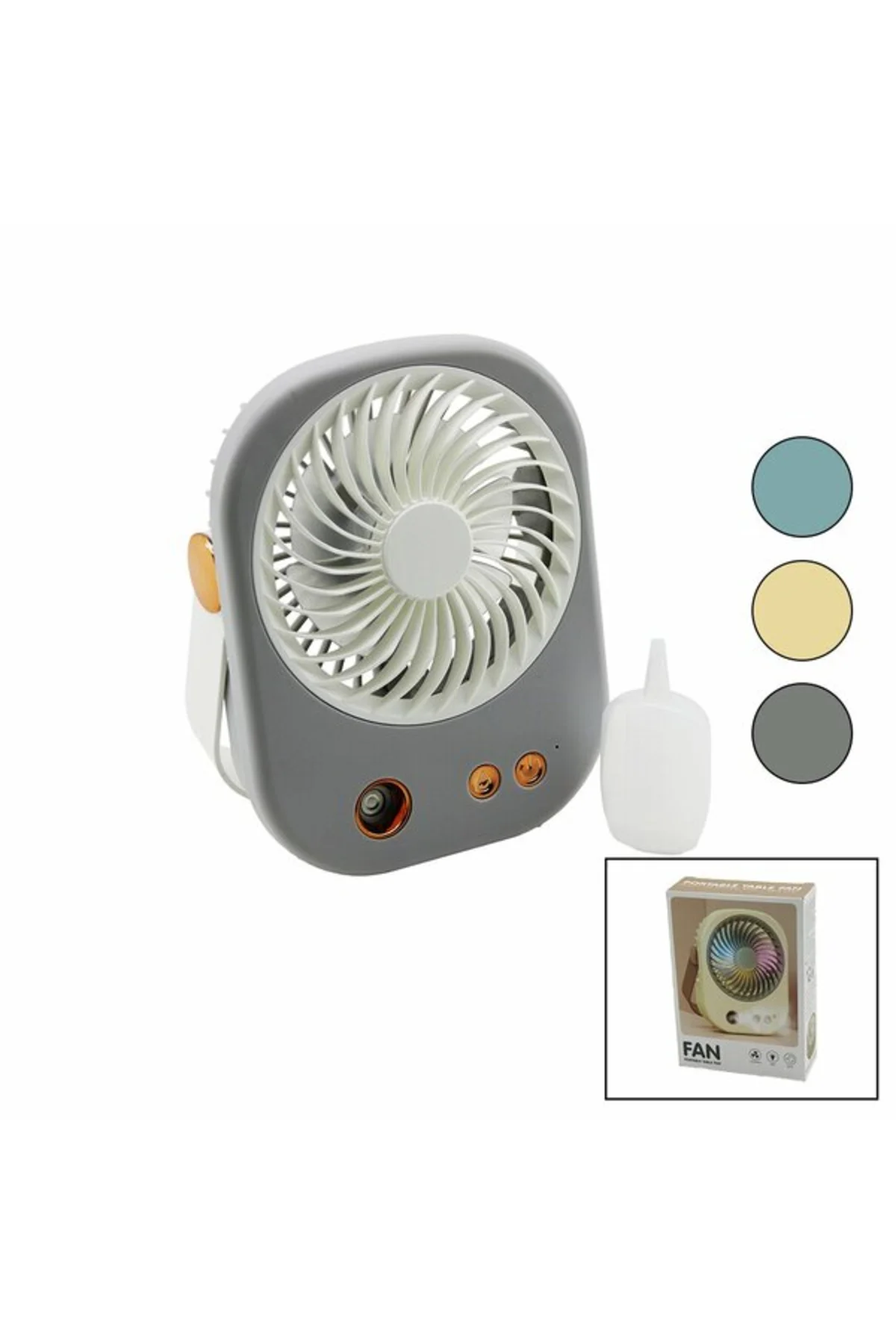 Su Spreyli Masaüstü USB Mini Fan Su Spreyli Masaüstü USB Mini Fan