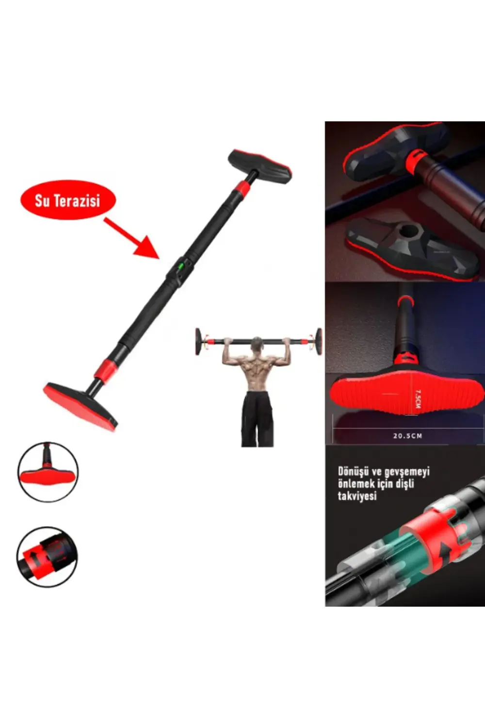 Su Terazili Barfiks Demiri 100-150 cm