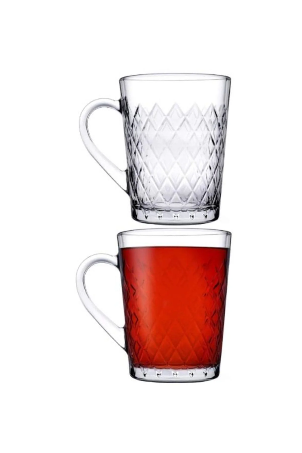 Su ve Çay Bardak Kupa Pub 55723 2Li Ruby 265cc/9oz