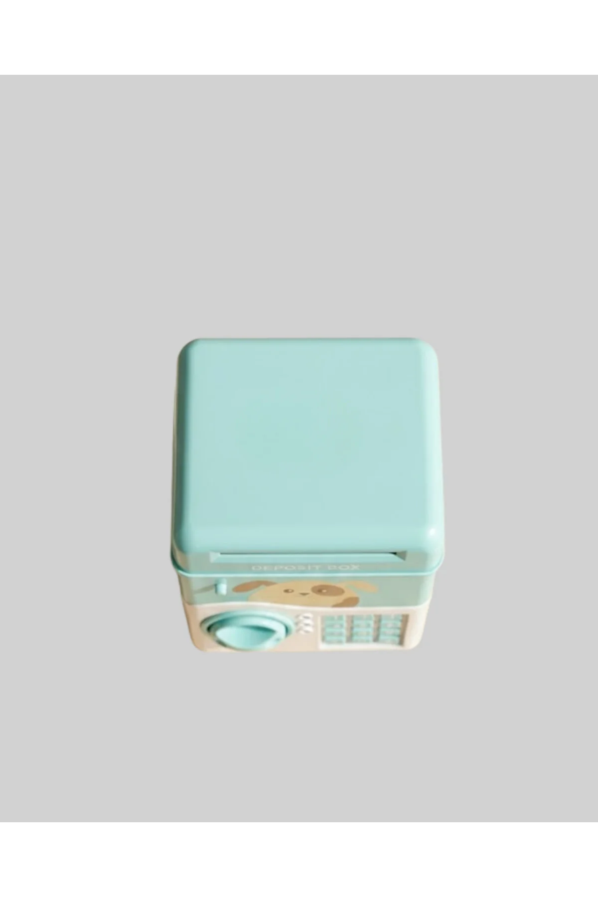 Su Yeşili Elektronik Şifreli ATM Tasarımlı Para Biriktirme Kumbar