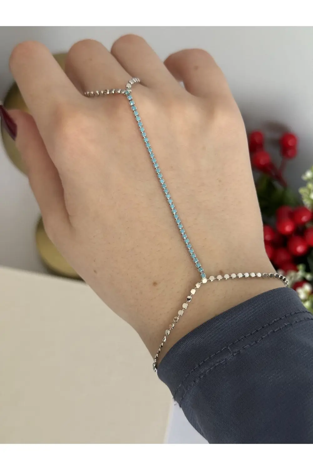 Atelier Emine Su Yeşili Zirkon Şahmeran