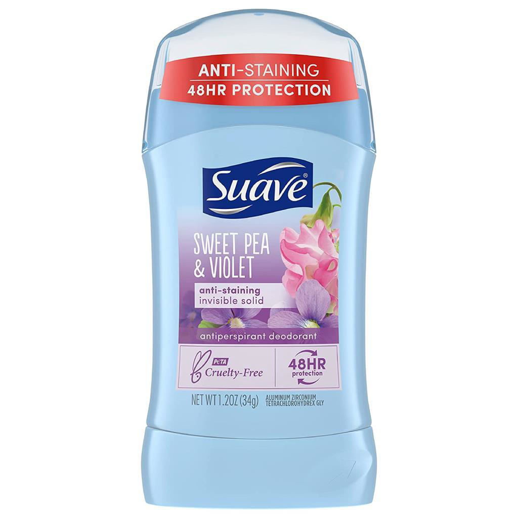 Suave Sweet Pea&Violet 48-Hour Antiperspirant&Deodorant Stick 34 
