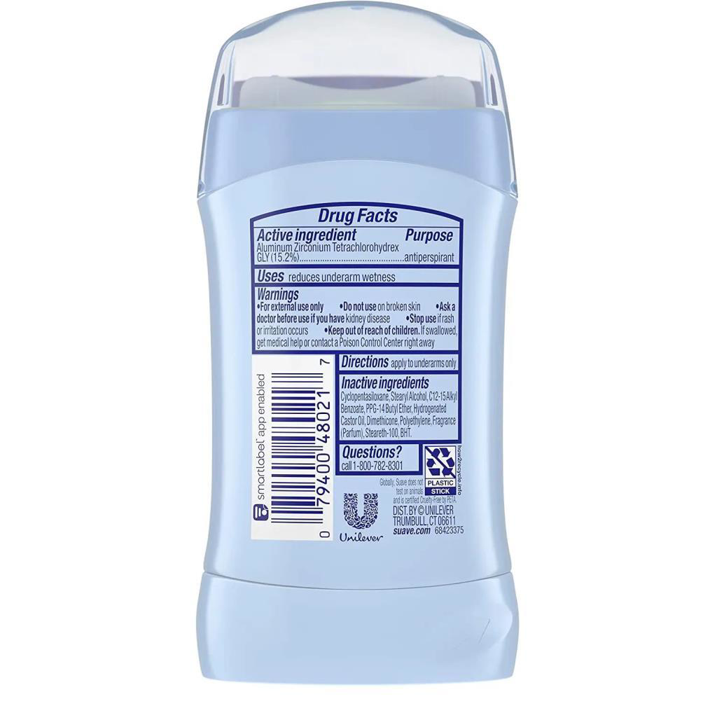 Suave Tropical Paradise 48-Hour Antiperspirant&Deodorant Stick 34