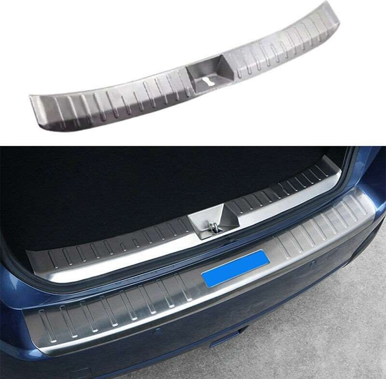 Subaru Forester Uyumlu 2013 2018 Arka Tampon Eşiği Krom Parça