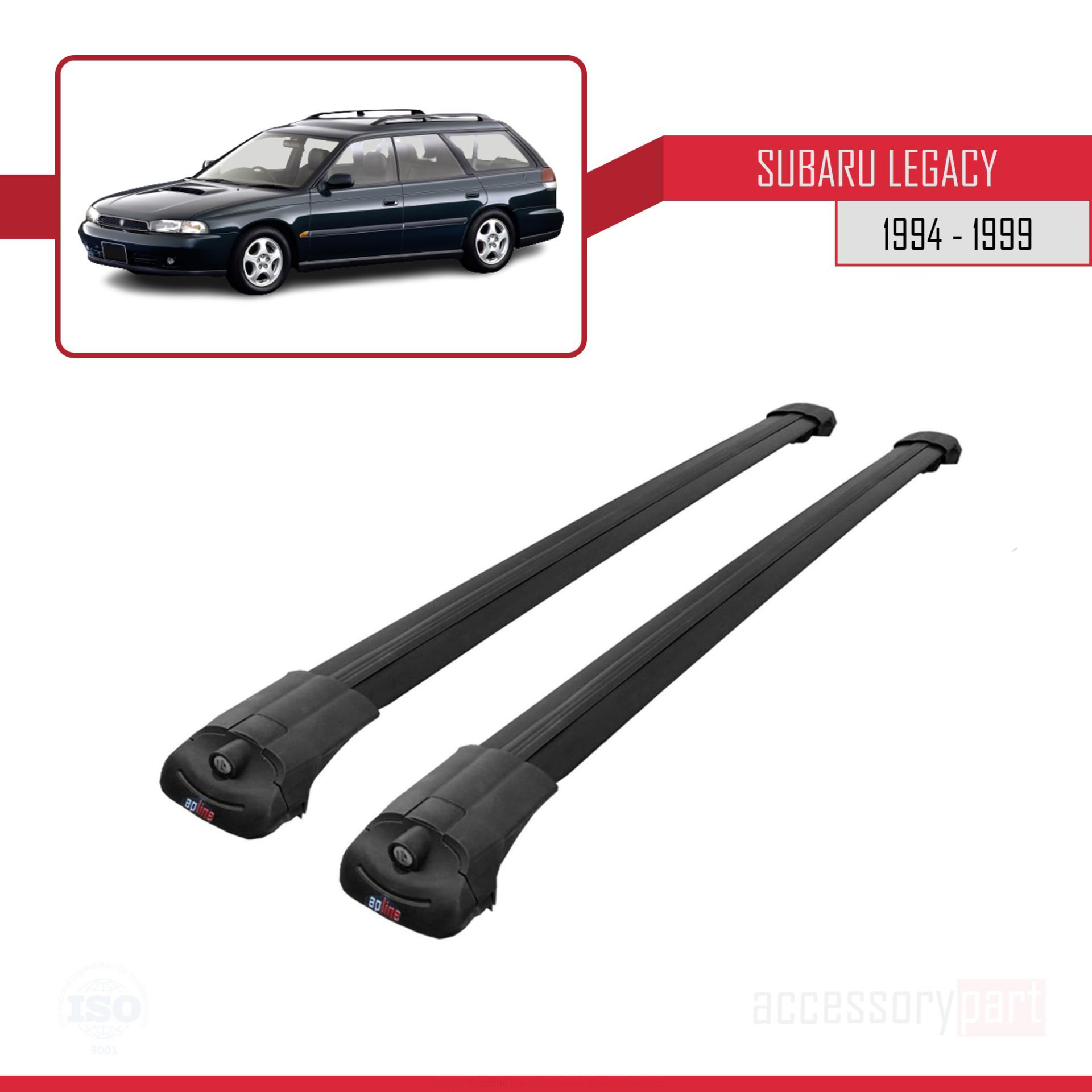 Subaru Legacy 1994-1999 Arası ile uyumlu ACE-1 Ara Atkı Tavan Bar