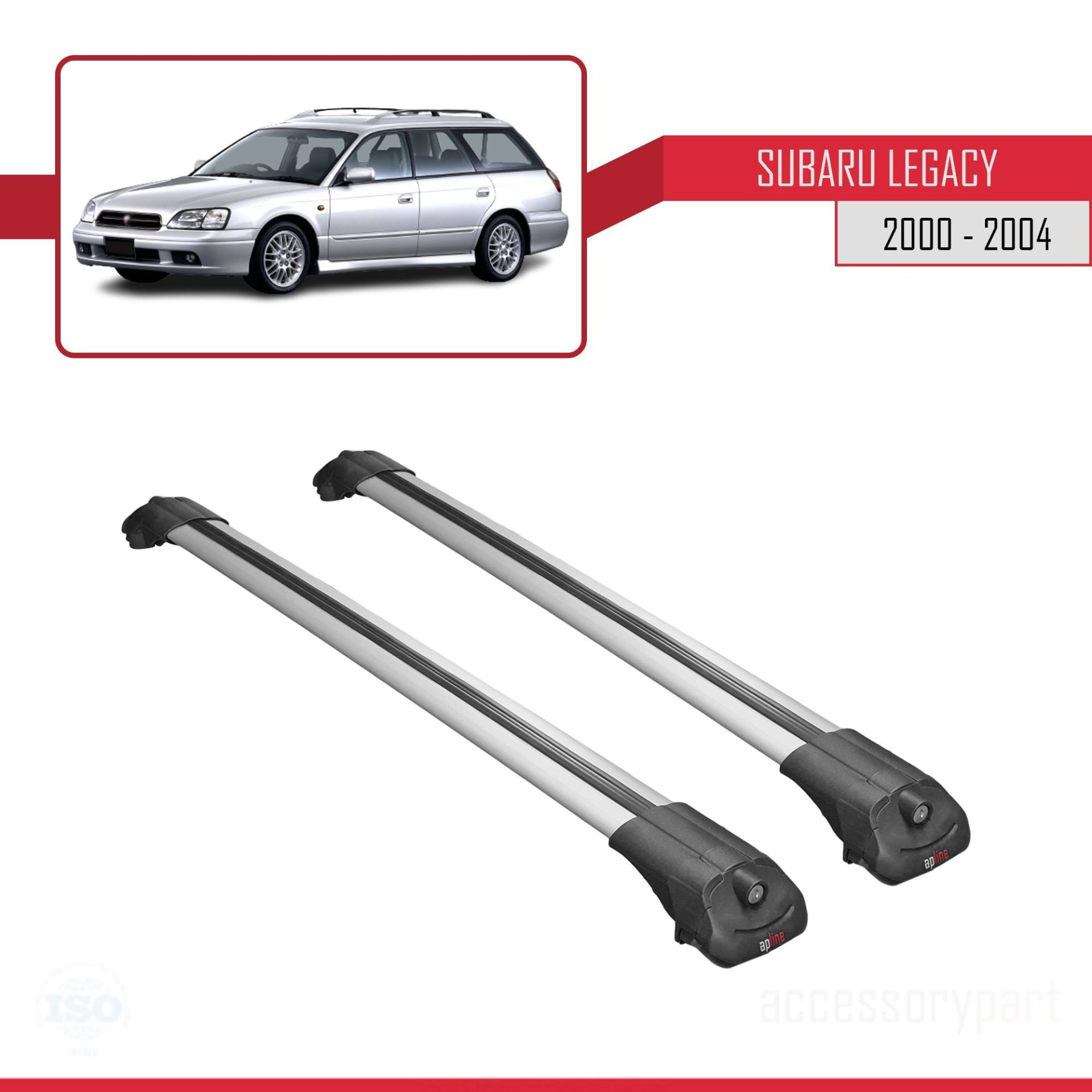 Subaru Legacy 2000-2004 Arası ile uyumlu ACE-1 Ara Atkı Tavan Bar