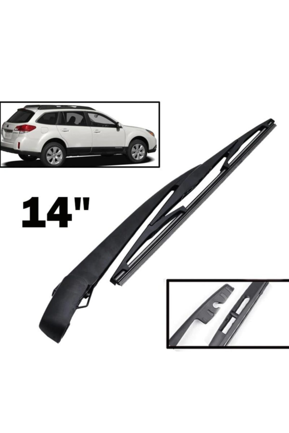 Subaru Outback Uyumlu Arka Cam Silecek Kolu Ve Süpürgesi 2009-201