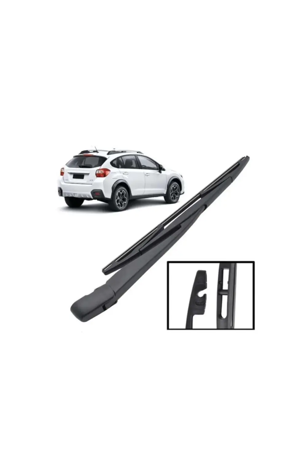 Subaru Xv G33 Arka Cam Silecek Kolu Ve Süpürgesi 2012-2015 Uyumlu