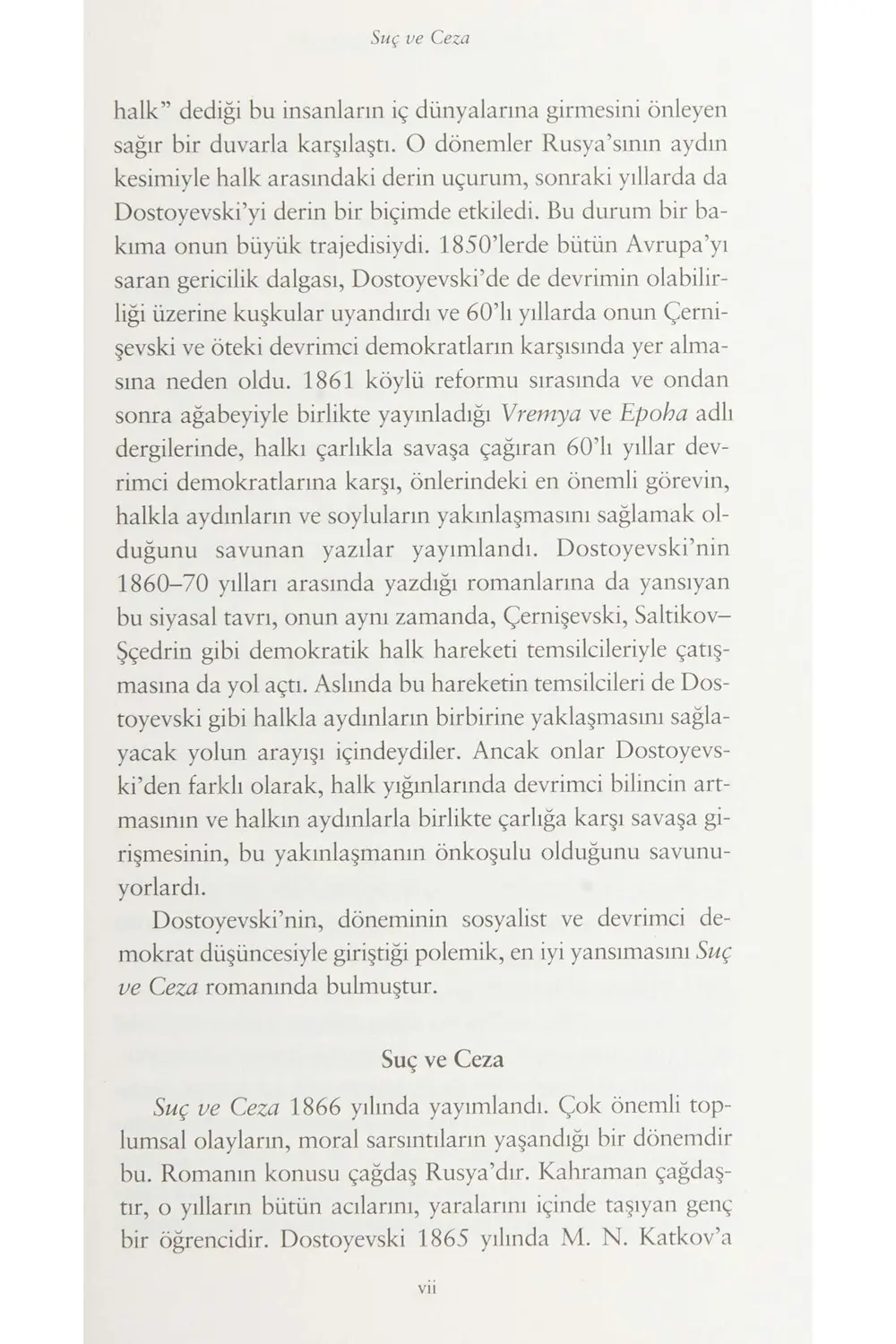 Suç Ve Ceza - Hasan Ali Yücel Klasikleri - Fyodor Mihayloviç Dost Suç Ve Ceza - Hasan Ali Yücel Klasikleri - Fyodor Mihayloviç Dost
