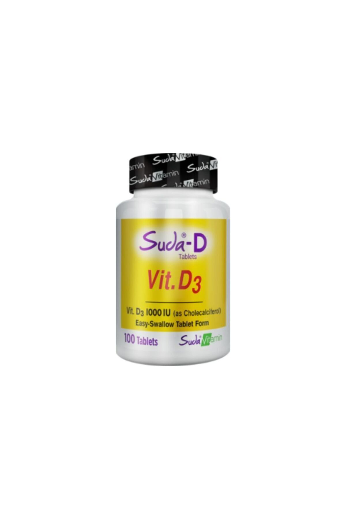 Bigjoy Vitamins Suda Vitamin D3 1000 İu 100 Tablet