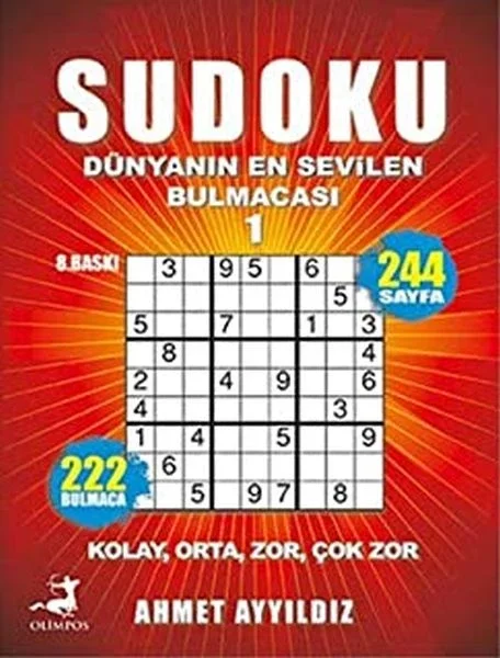 Sudoku Dünyanın En Sevilen Bulmacası 1 Fiyatı, Yorumları ve Özellikleri