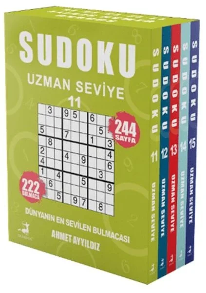 Sudoku Uzman Seviye 5 Kitap Set Fiyatı, Yorumları ve Özellikleri