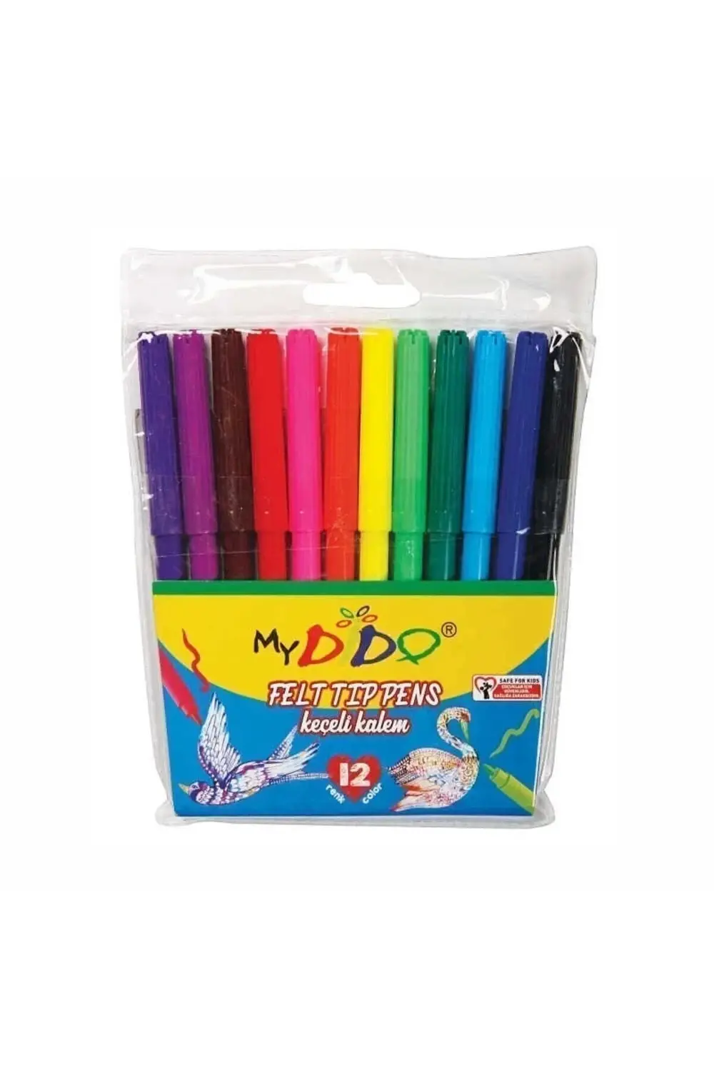 Südor Mydido 12 Renk Keçeli Kalem Kk01