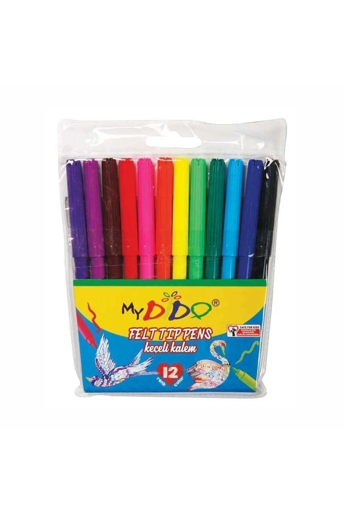 Südor Mydido 12 Renk Keçeli Kalem Kk01