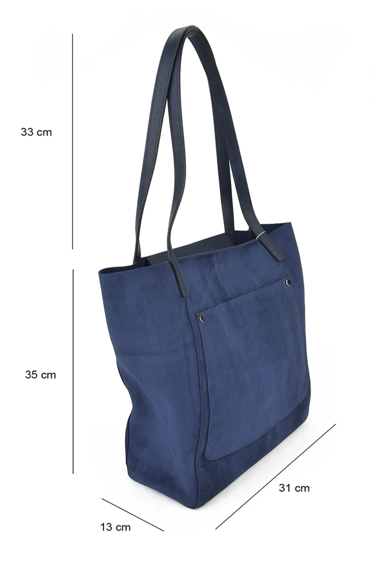 Hbs Süet Deri Omuz Çantasi