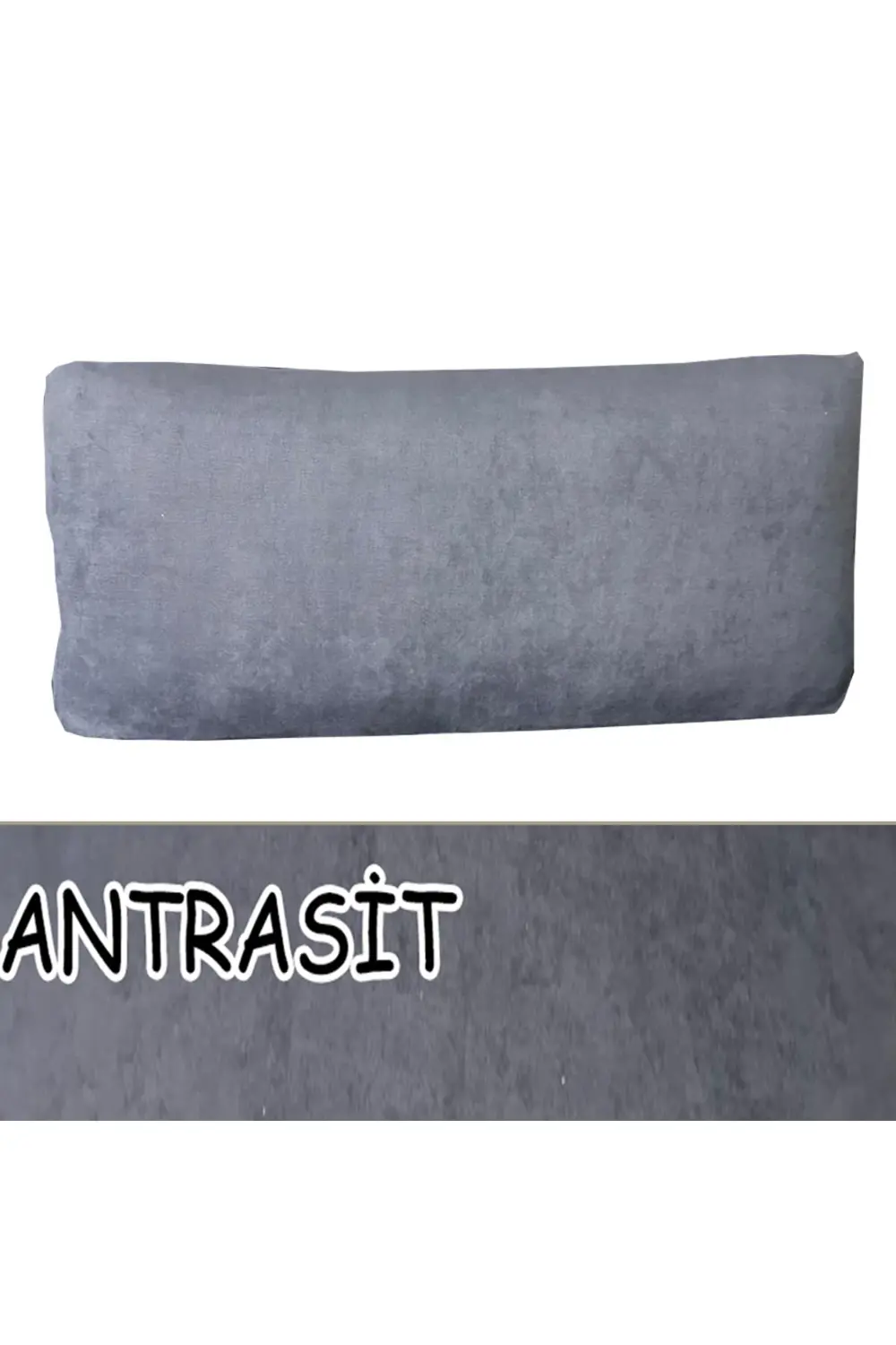 SÜET ŞÖNİL KUMAŞ 2 ADET SIRT MİNDERİ KILIFI