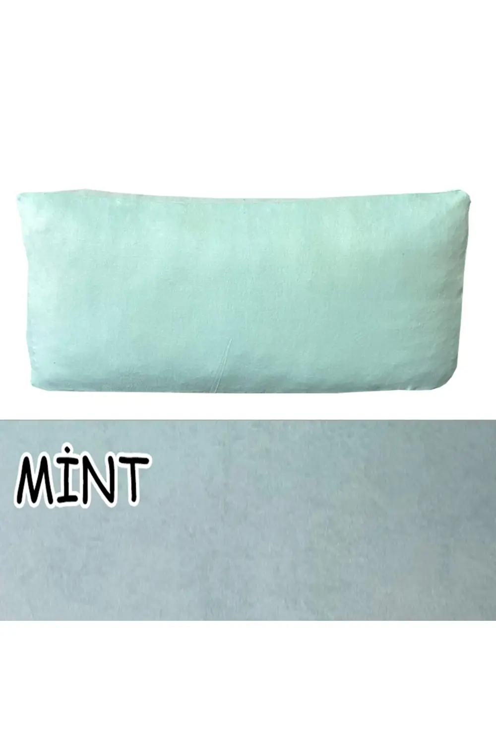 SÜET ŞÖNİL KUMAŞ 2 ADET SIRT MİNDERİ KILIFI