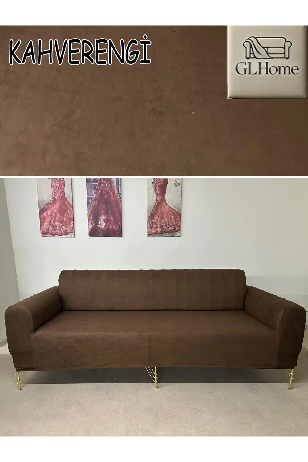 SÜET ŞÖNİL KUMAŞ 3+2+1+1 KOMPLE GİYDİRME KANEPE&ÇEKYAT, BOHEM, vb