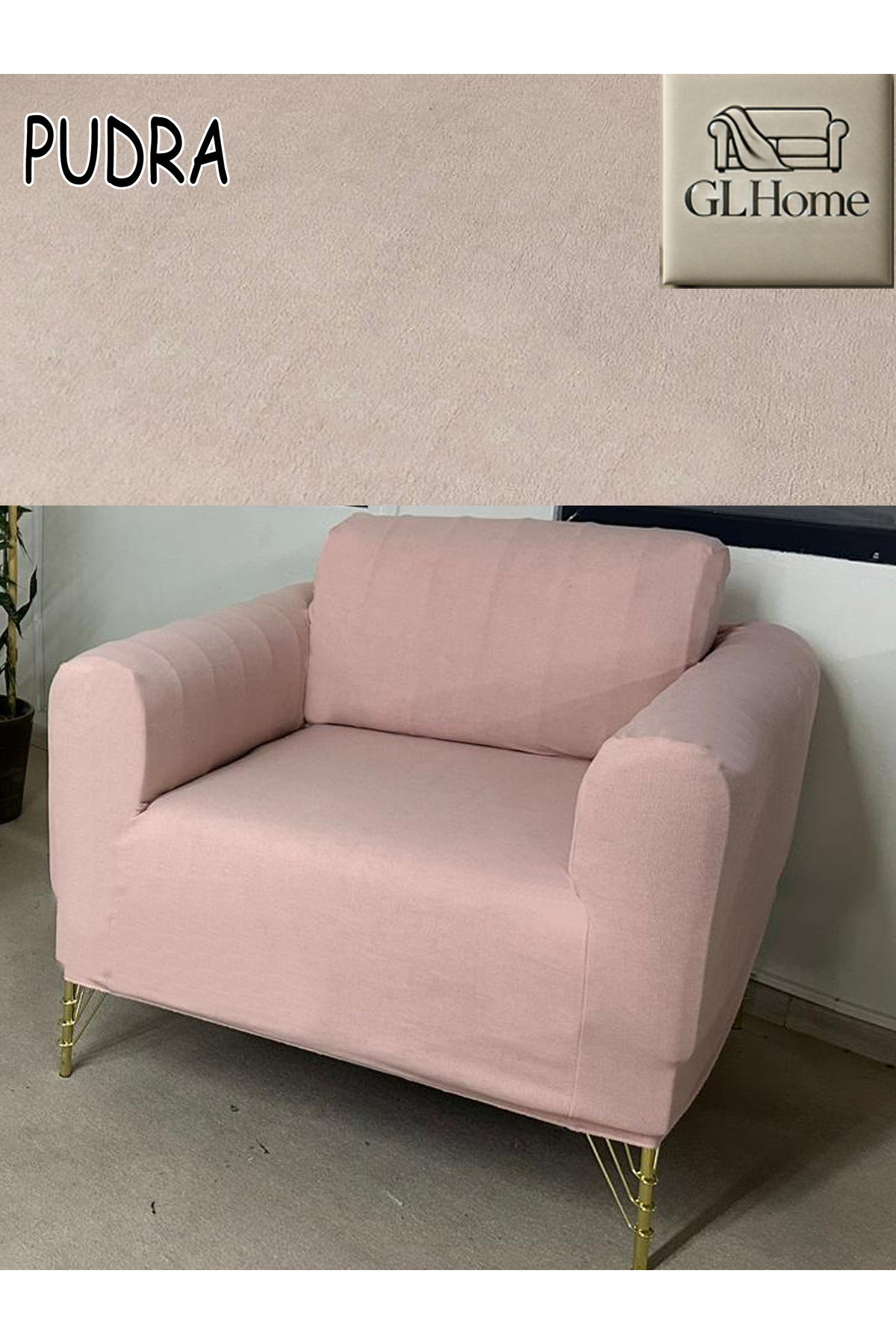 Home Süet Şönil Kumaş 3+3+1+1 Komple Giydirme Kanepe&Çekyat, Bohem, Vb