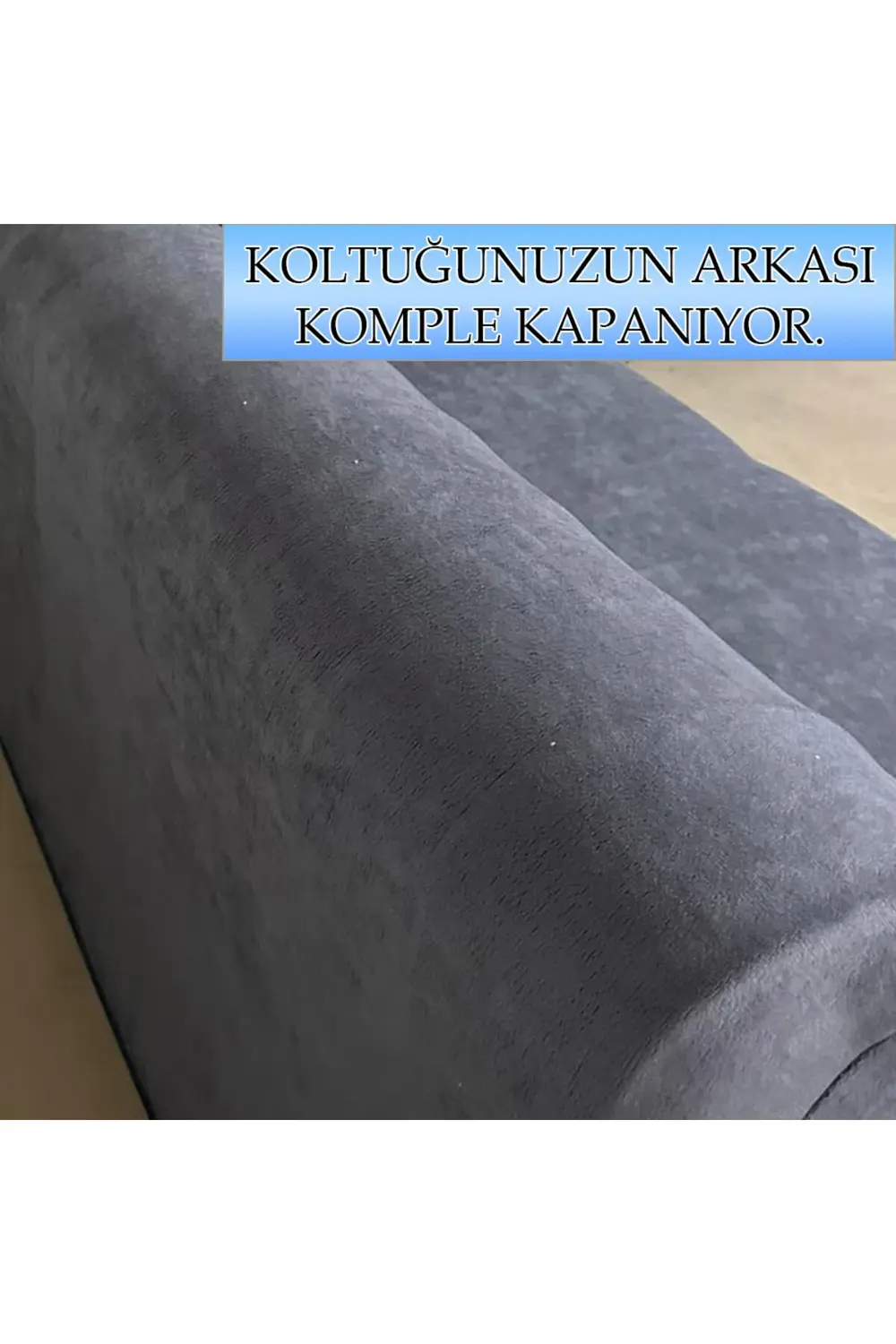 SÜET ŞÖNİL KUMAŞ 3Lü Komple Giydirme Kanepe & Çekyat, Bohem, Port