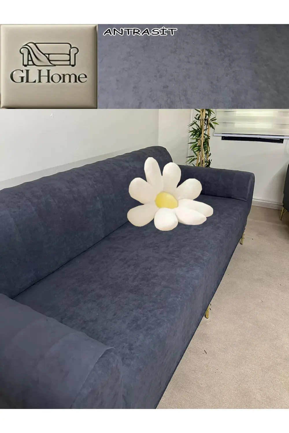 SÜET ŞÖNİL KUMAŞ 3Lü Komple Giydirme Kanepe & Çekyat, Bohem, Port