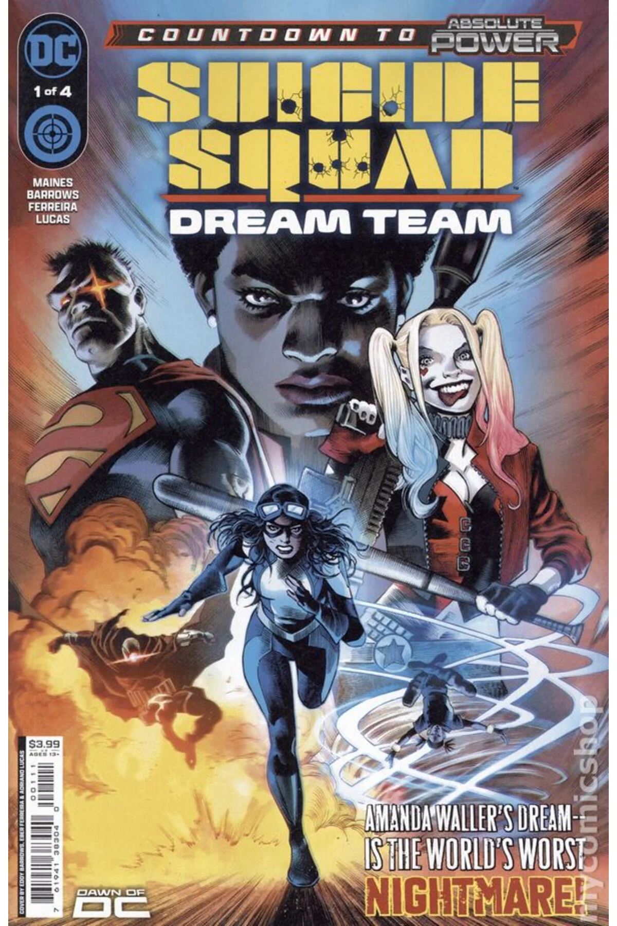 Suicide Squad Dream Team #1A (ingilizce)