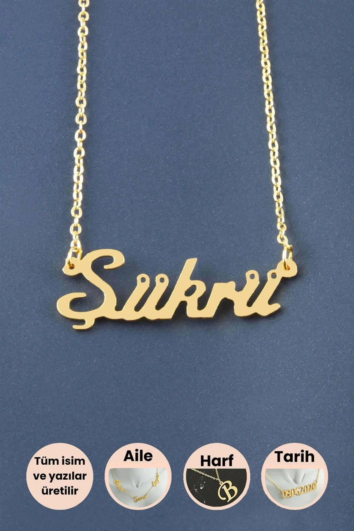 Şükrü İsimli Kolye Şükrü İsimli Kolye