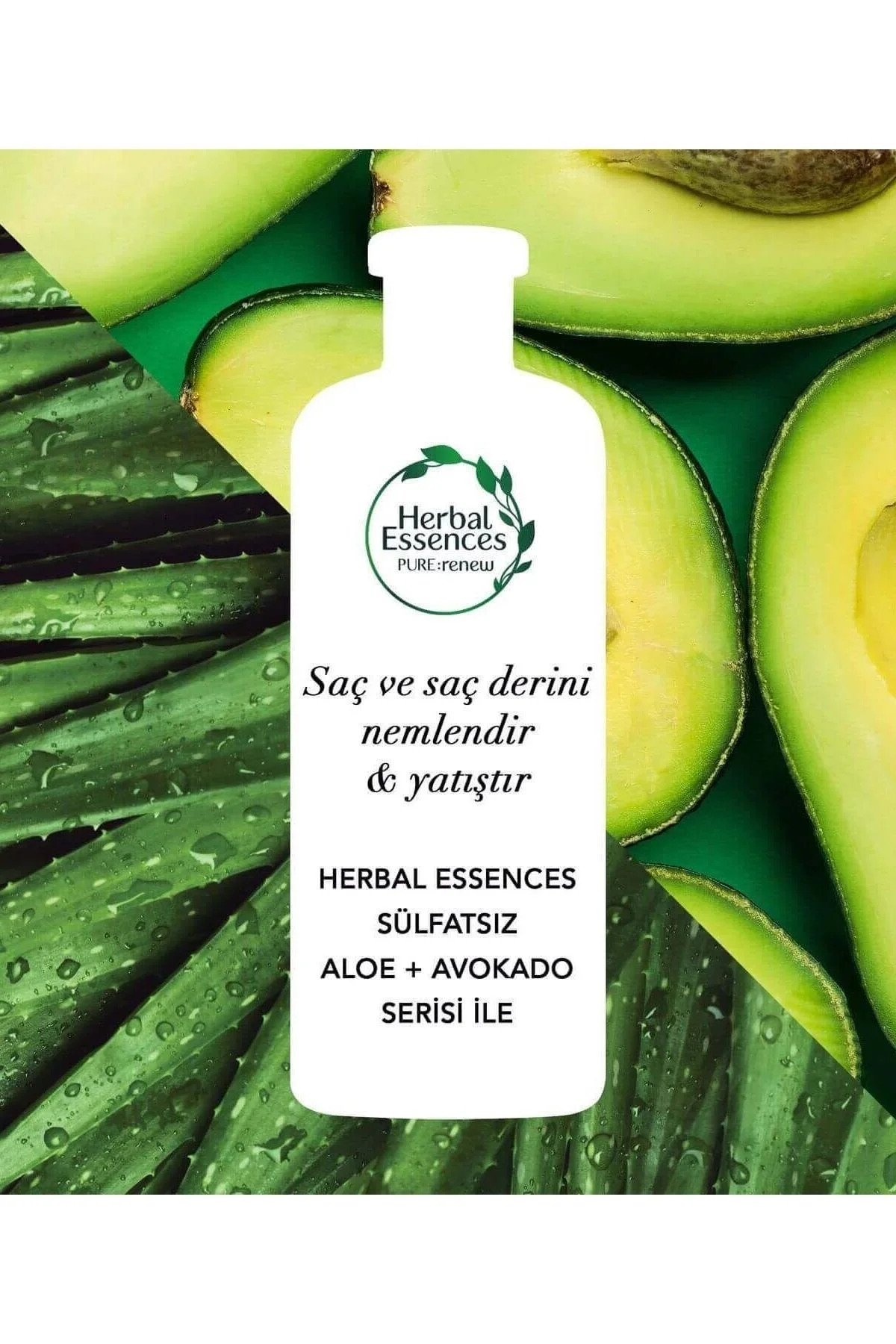 Sülfatsız Saç Bakım Yağı Aloe & Avokado 100 Ml - Görsel 3