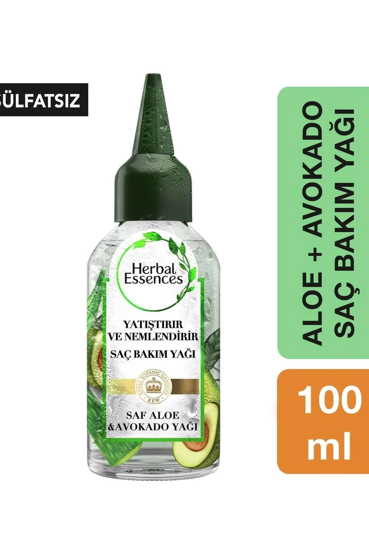 Sülfatsız Saç Bakım Yağı Aloe & Avokado 100 Ml - Görsel 2