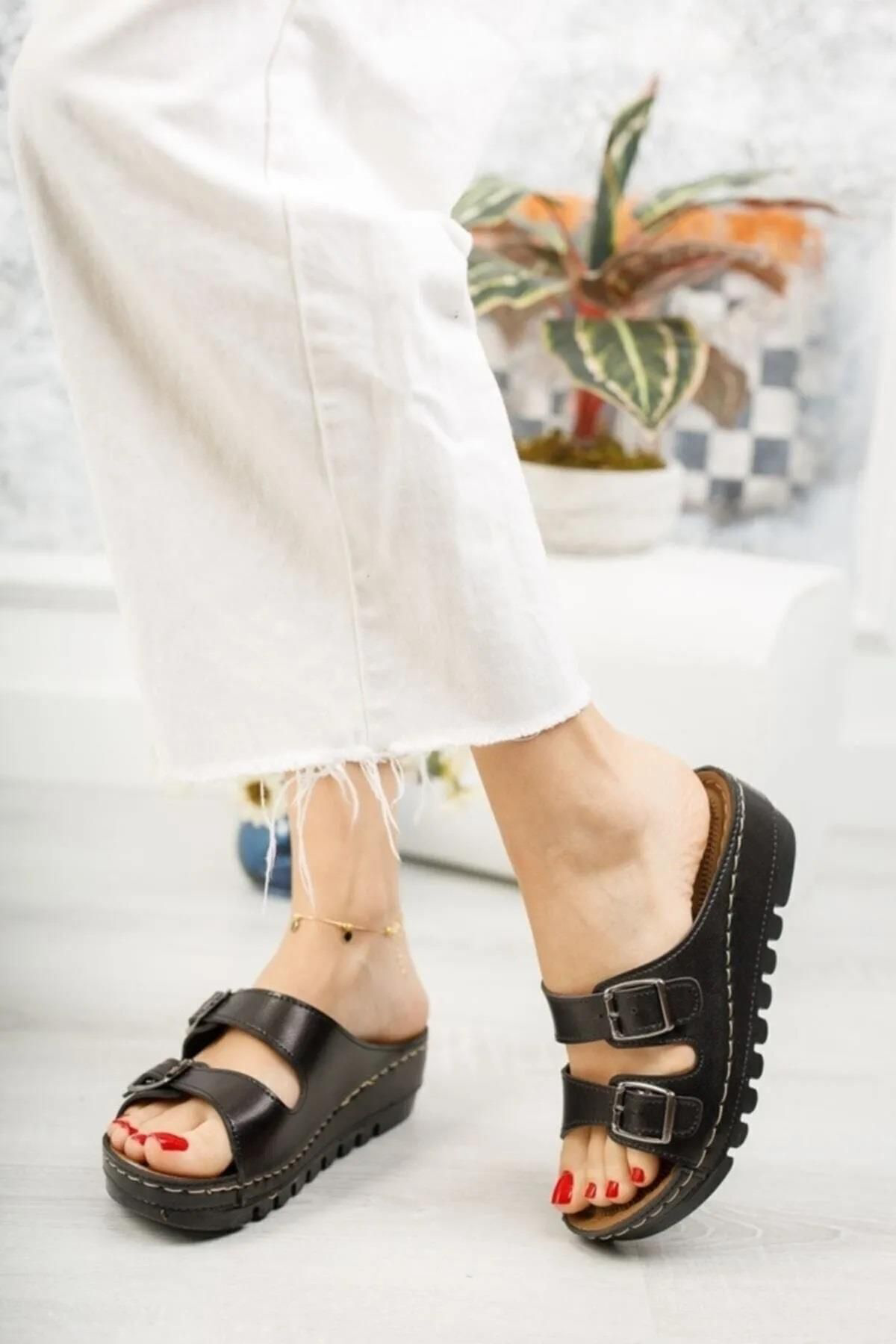 Sultan 214 Ortopedik Taban Günlük Kadın Terlik