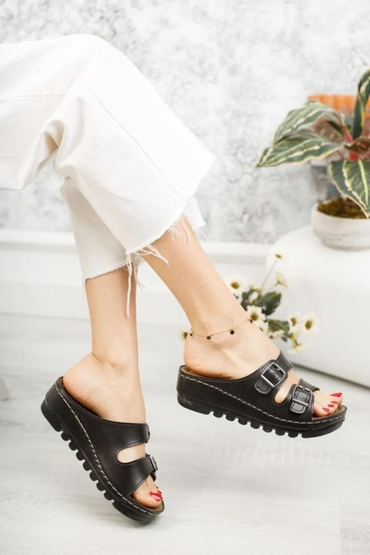 Sultan 214 Ortopedik Taban Günlük Kadın Terlik