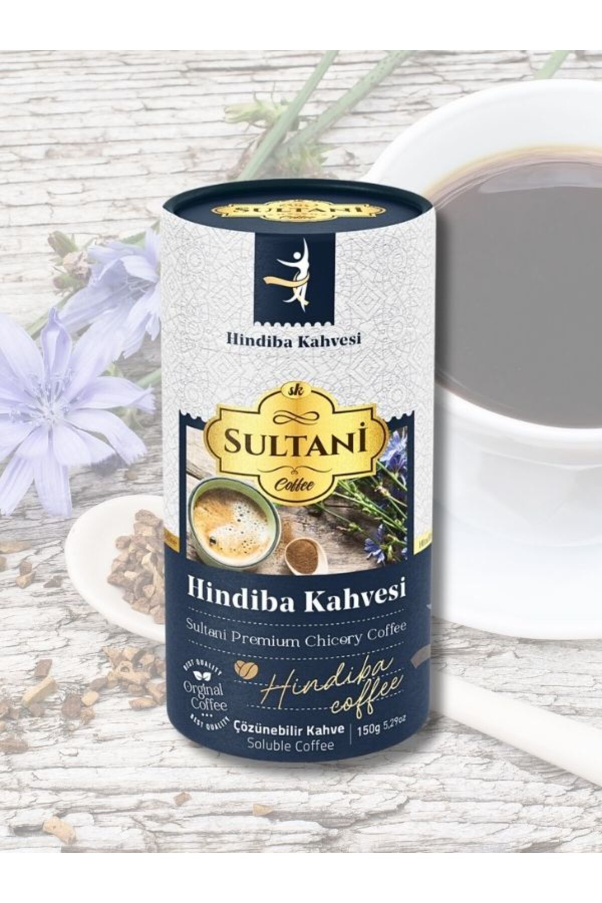 Sultani Hindiba Kahvesi Detox Kahve Soluble Coffee 150 GR